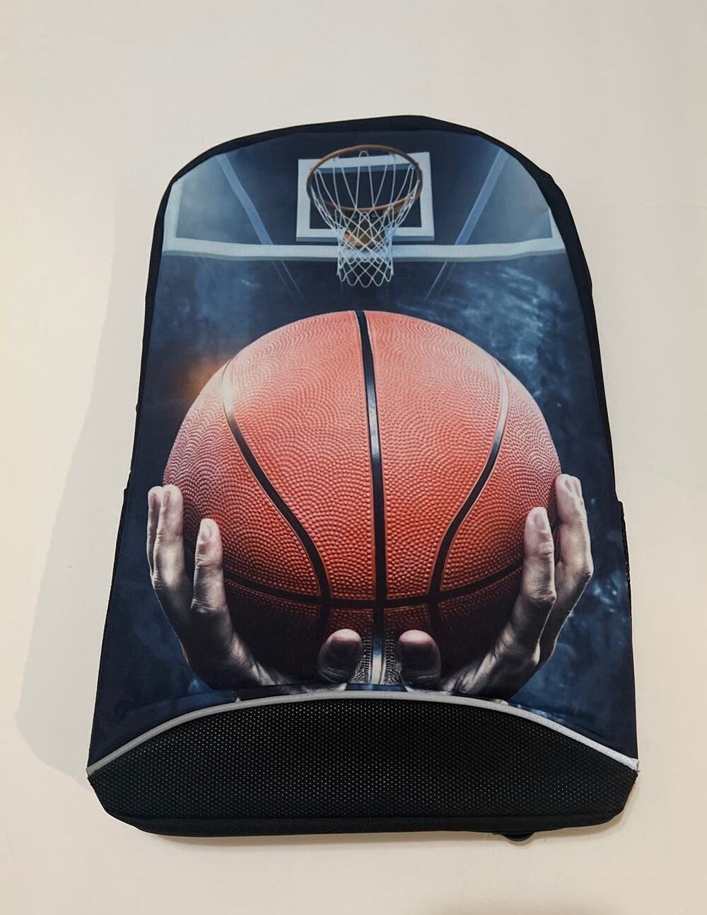 Unisex Basketball Graphics Bookbag Backpack Black New